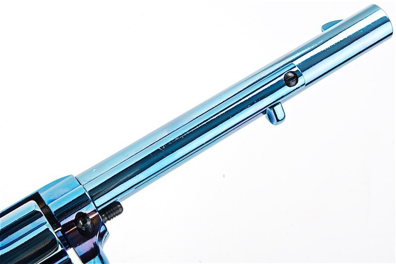 King Arms SAA .45 Peacemaker Revolver M - Bluing (Version II, Gas Version) - Bang Bang Airsoft