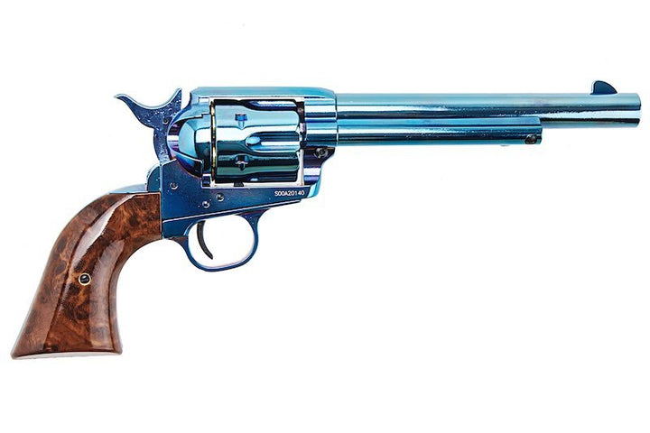 King Arms SAA .45 Peacemaker Revolver M - Bluing (Version II, Gas Version) - Bang Bang Airsoft