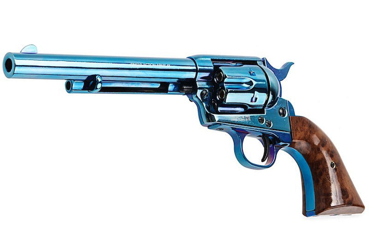 King Arms SAA .45 Peacemaker Revolver M - Bluing (Version II, Gas Version) - Bang Bang Airsoft