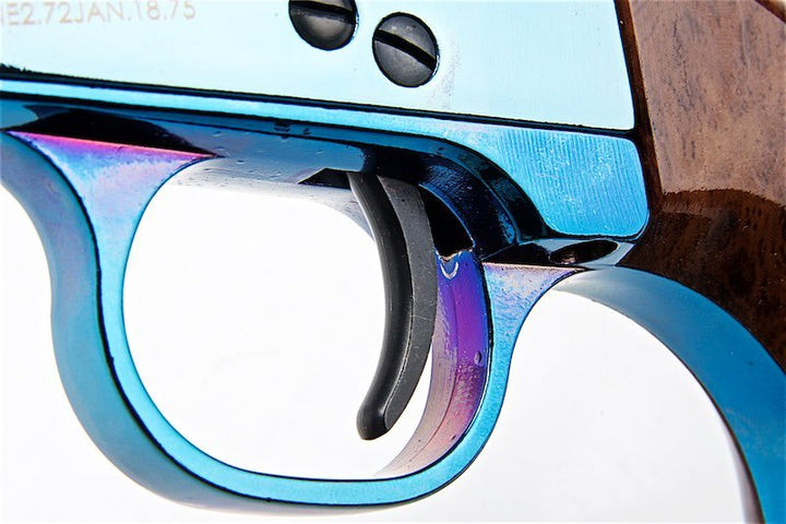 King Arms SAA .45 Peacemaker Revolver M - Bluing (Version II, Gas Version) - Bang Bang Airsoft
