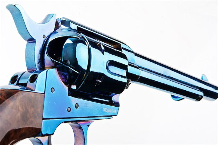 King Arms SAA .45 Peacemaker Revolver M - Bluing (Version II, Gas Version) - Bang Bang Airsoft