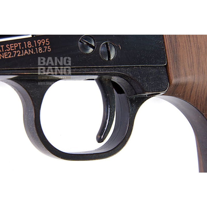 King Arms SAA .45 Peacemaker Revolver M - Electroplating Black - Bang Bang Airsoft