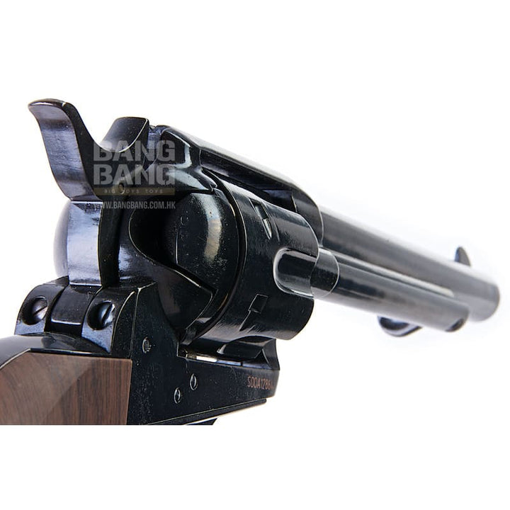 King Arms SAA .45 Peacemaker Revolver M - Electroplating Black - Bang Bang Airsoft