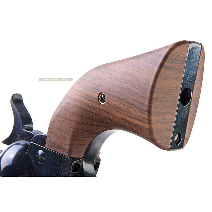 King Arms SAA .45 Peacemaker Revolver M - Electroplating Black - Bang Bang Airsoft