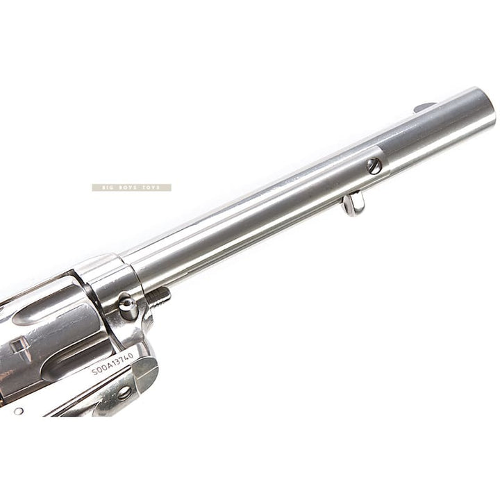 King Arms SAA .45 Peacemaker Revolver M - Silver - Bang Bang Airsoft