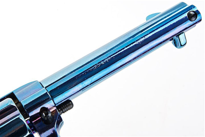 King Arms SAA .45 Peacemaker Revolver S - Bluing (Version II, Gas Version) - Bang Bang Airsoft