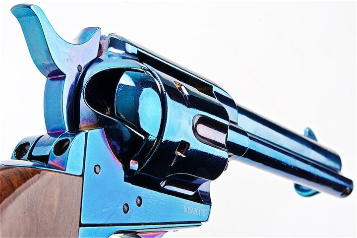 King Arms SAA .45 Peacemaker Revolver S - Bluing (Version II, Gas Version) - Bang Bang Airsoft