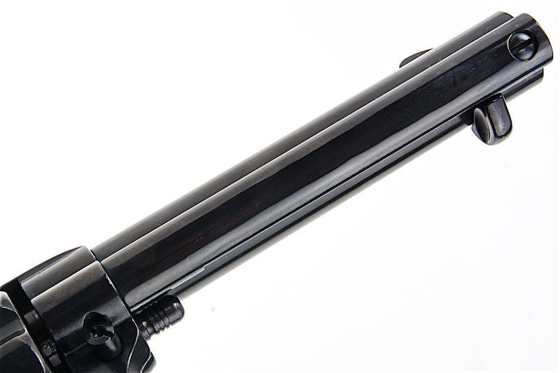 King Arms SAA .45 Peacemaker Revolver S - Electroplating Black (Version II, Gas Version) - Bang Bang Airsoft