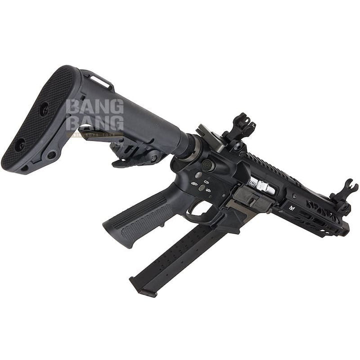 King Arms TWS 9mm SBR GBBR - Black - Bang Bang Airsoft