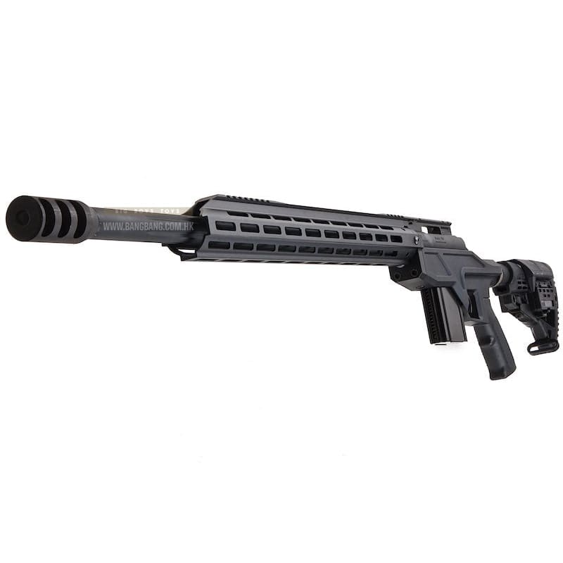 King Arms TWS M - LOK CNC Gas Sniper Rifle - Black - Bang Bang Airsoft