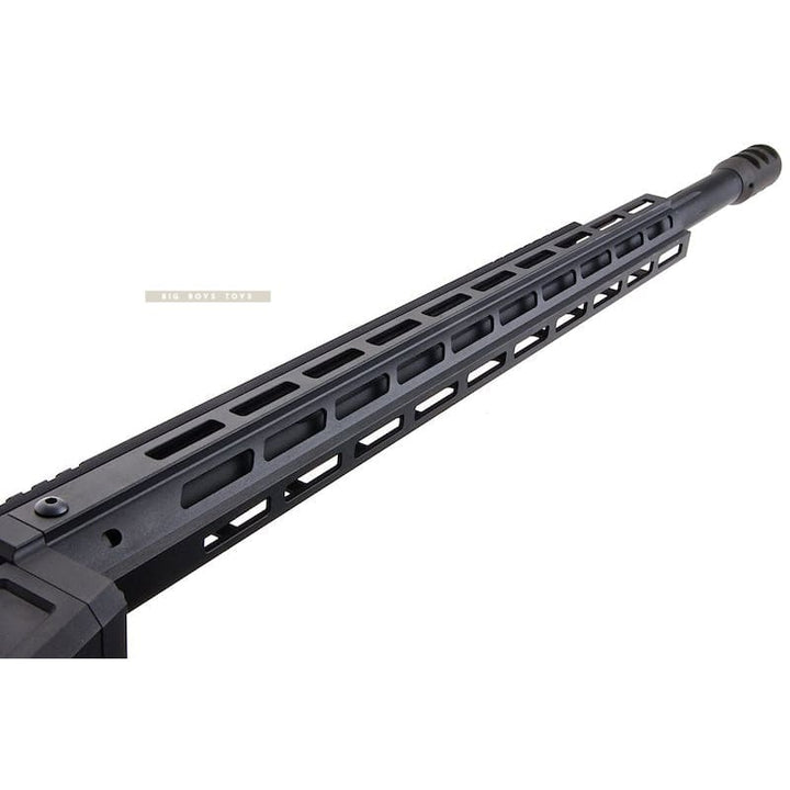 King Arms TWS M - LOK CNC Gas Sniper Rifle - Black - Bang Bang Airsoft