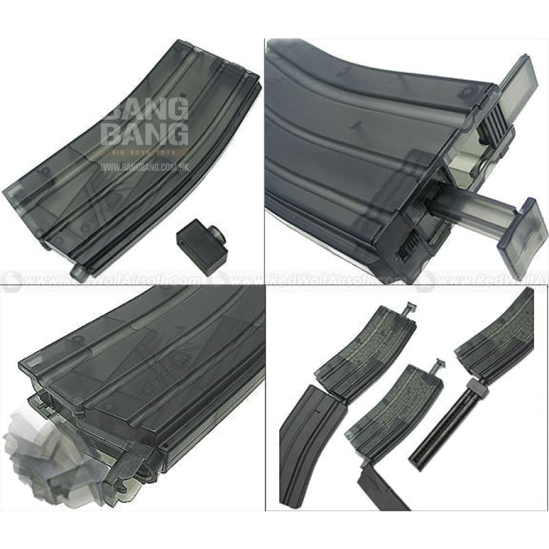 King Arms XL size BB loader (470 rds, Black) - Bang Bang Airsoft