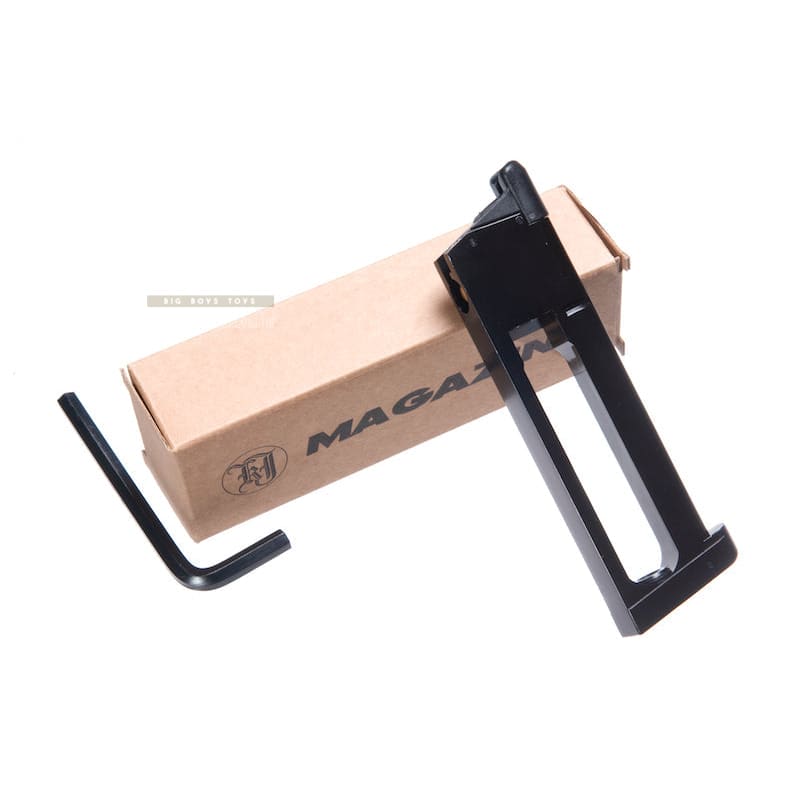 KJ Works 26rd 1911 CO2 Magazine - Low Profile Bumper Version - Bang Bang Airsoft