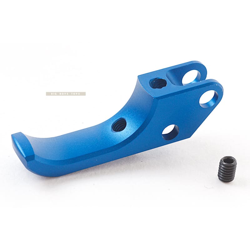 KJ Works ALU SAO Trigger for CZ SP - 01 Shadow - Blue - Bang Bang Airsoft