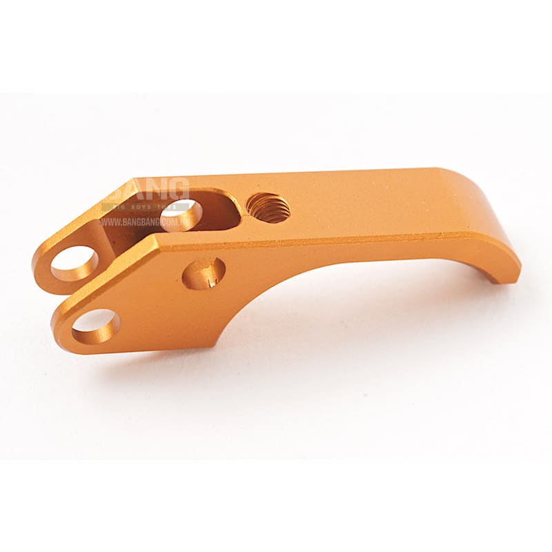 KJ Works ALU SAO Trigger for CZ SP - 01 Shadow - Orange - Bang Bang Airsoft