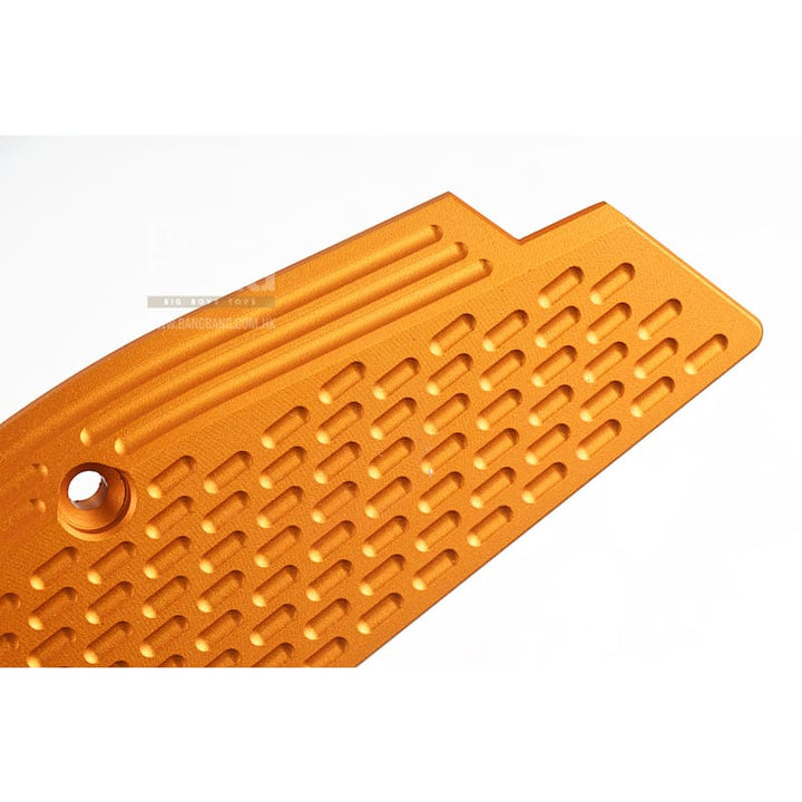 Kj works aluminium hand grip for cz sp-01 shadow - orange