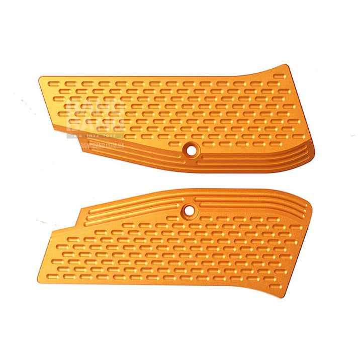 Kj works aluminium hand grip for cz sp-01 shadow - orange