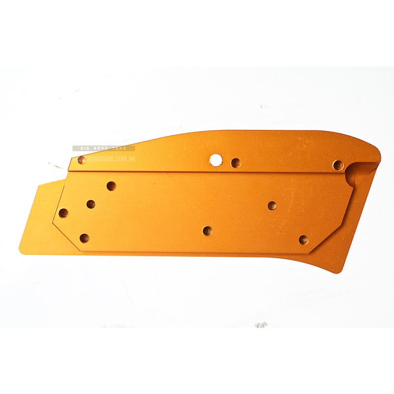 Kj works aluminium hand grip for cz sp-01 shadow - orange