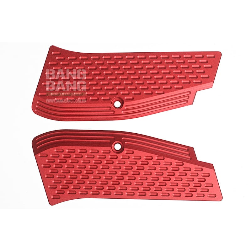 KJ Works Aluminium Hand Grip for CZ SP - 01 Shadow - Red - Bang Bang Airsoft
