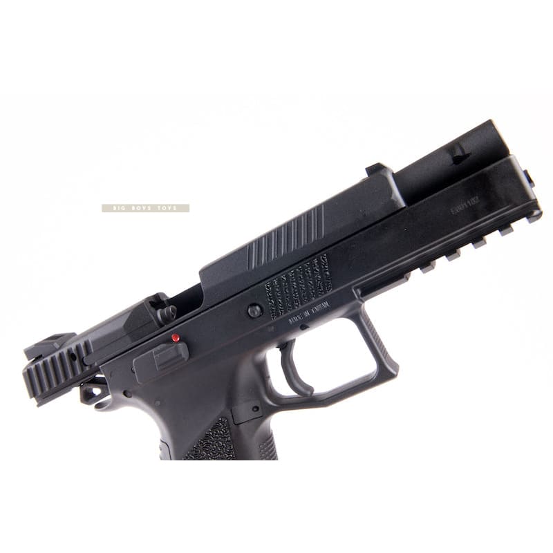 KJ Works CZ P - 09 Duty (ASG Licensed) - Green Gas Version - Bang Bang Airsoft