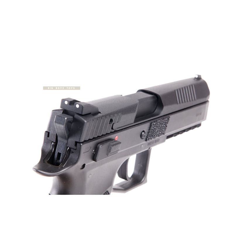 KJ Works CZ P - 09 Duty (ASG Licensed) - Green Gas Version - Bang Bang Airsoft