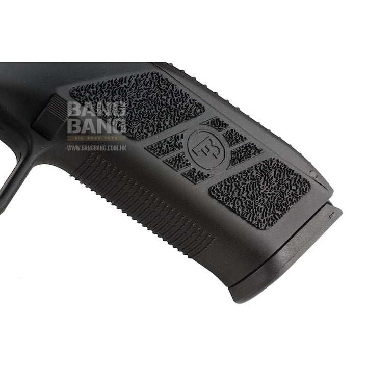 KJ Works CZ P - 09 Duty (ASG Licensed) with 14mm CCW Thread Barrel - Gas Version (BK) - Bang Bang Airsoft