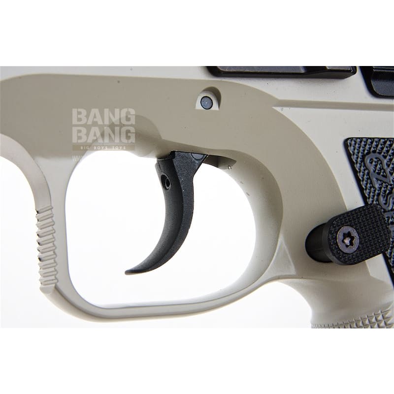 KJ Works CZ Shadow 2 GBB Airsoft Pistol - Urban Grey Frame (ASG Licensed) - Bang Bang Airsoft