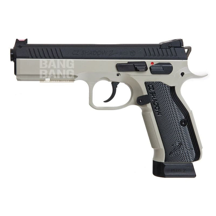 KJ Works CZ Shadow 2 GBB Airsoft Pistol - Urban Grey Frame (ASG Licensed) - Bang Bang Airsoft