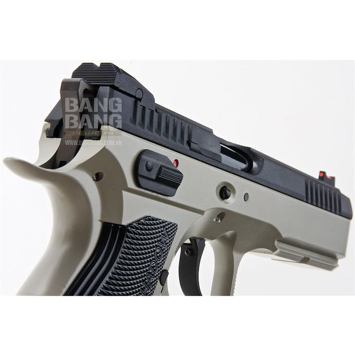 KJ Works CZ Shadow 2 GBB Airsoft Pistol - Urban Grey Frame (ASG Licensed) - Bang Bang Airsoft