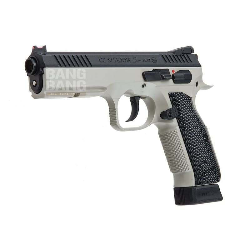 KJ Works CZ Shadow 2 GBB Airsoft Pistol - Urban Grey Frame (ASG Licensed) - Bang Bang Airsoft