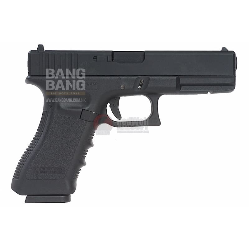 KJ Works KP - 17 Gas Version - Black - Bang Bang Airsoft