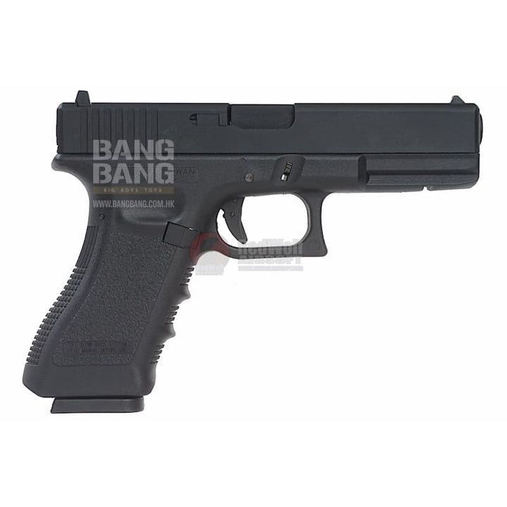 KJ Works KP - 17 Gas Version - Black - Bang Bang Airsoft