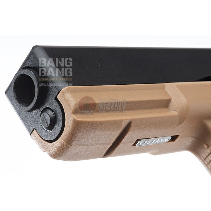 KJ Works KP - 17 Gas Version - TAN - Bang Bang Airsoft