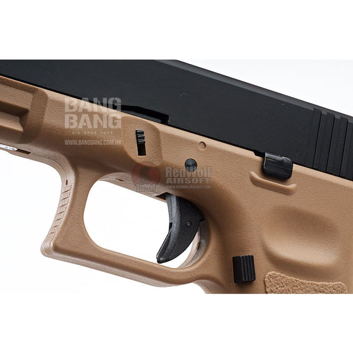 KJ Works KP - 17 Gas Version - TAN - Bang Bang Airsoft