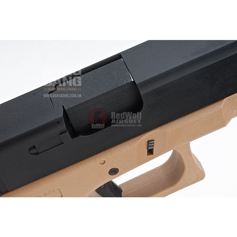 KJ Works KP - 17 Gas Version - TAN - Bang Bang Airsoft