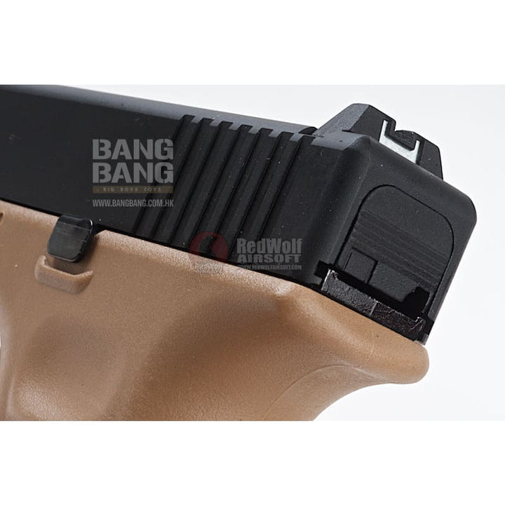 KJ Works KP - 17 Gas Version - TAN - Bang Bang Airsoft