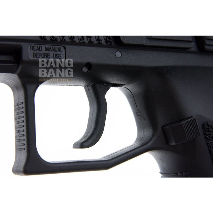 KJ Works P - 09 OR Optics Ready - Green Gas Version (Black) - Bang Bang Airsoft