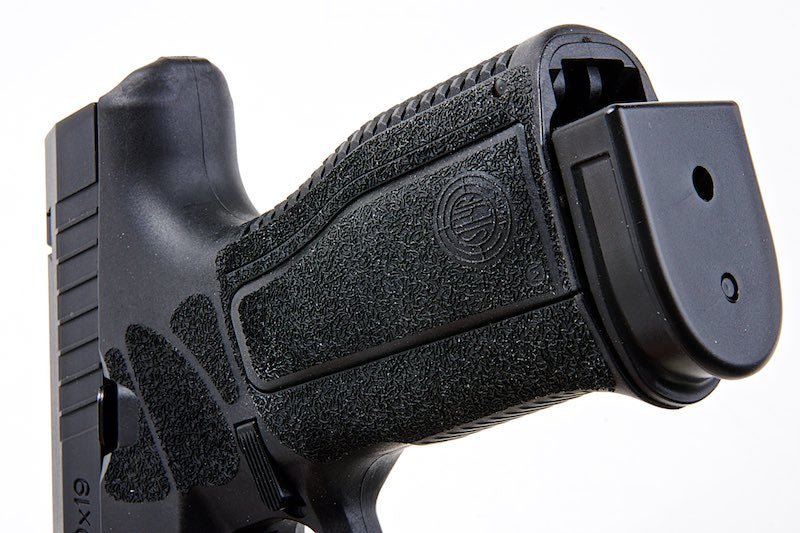 KJ Works STEYR L9A2 GBB Airsoft Pistol - Black (ASG Licensed) - Bang Bang Airsoft