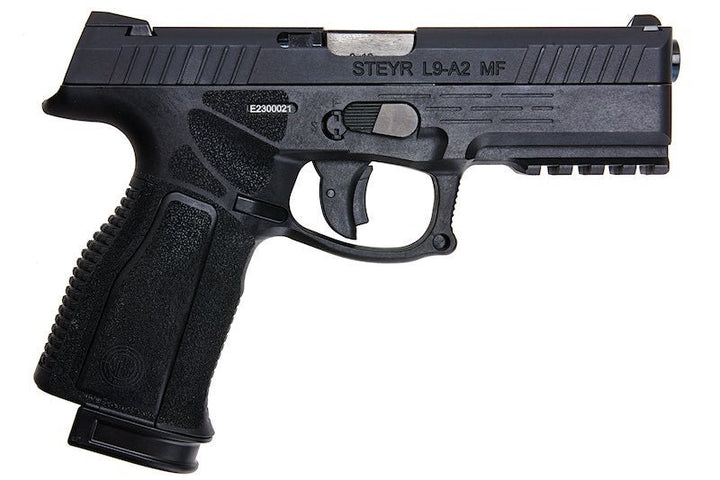 KJ Works STEYR L9A2 GBB Airsoft Pistol - Black (ASG Licensed) - Bang Bang Airsoft