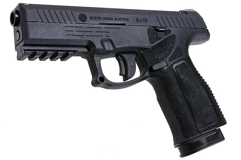 KJ Works STEYR L9A2 GBB Airsoft Pistol - Black (ASG Licensed) - Bang Bang Airsoft