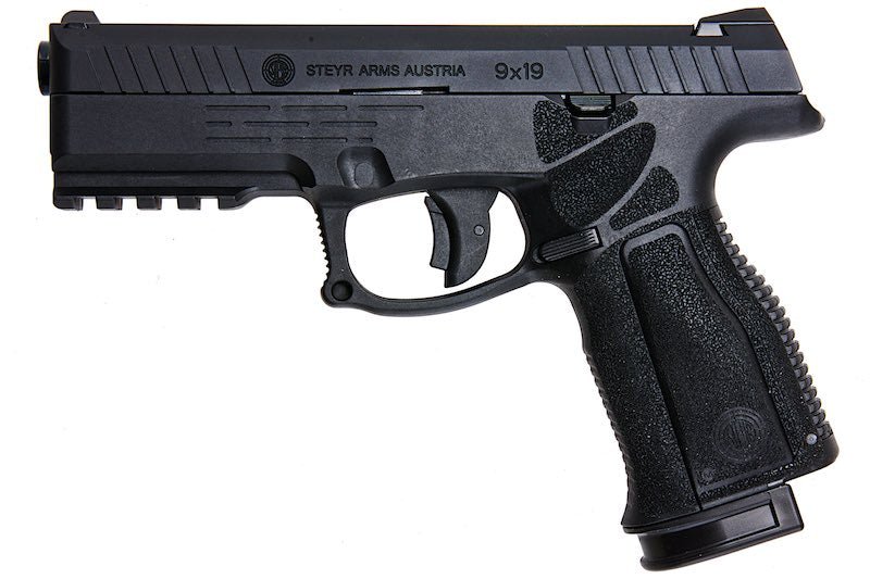 KJ Works STEYR L9A2 GBB Airsoft Pistol - Black (ASG Licensed) - Bang Bang Airsoft