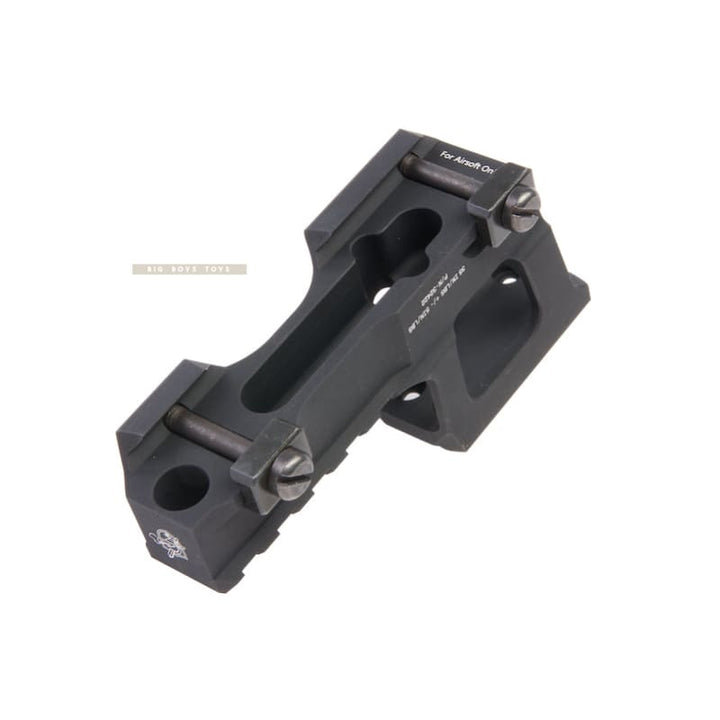 Knight's Armament Airsoft Aluminum High Rise Mount (for T1 / T2 Airsoft Red Dot Sight) - Black (by Dytac) - Bang Bang Airsoft