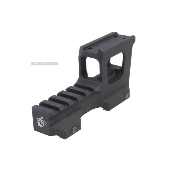 Knight's Armament Airsoft Aluminum High Rise Mount (for T1 / T2 Airsoft Red Dot Sight) - Black (by Dytac) - Bang Bang Airsoft