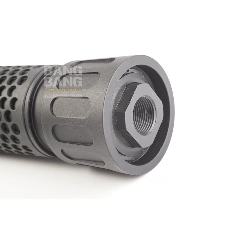 Knight's Armament Airsoft (Madbull) 556 QDC Airsoft Suppressor w/ Quick Detach Function (14mm CW) - BK - Bang Bang Airsoft