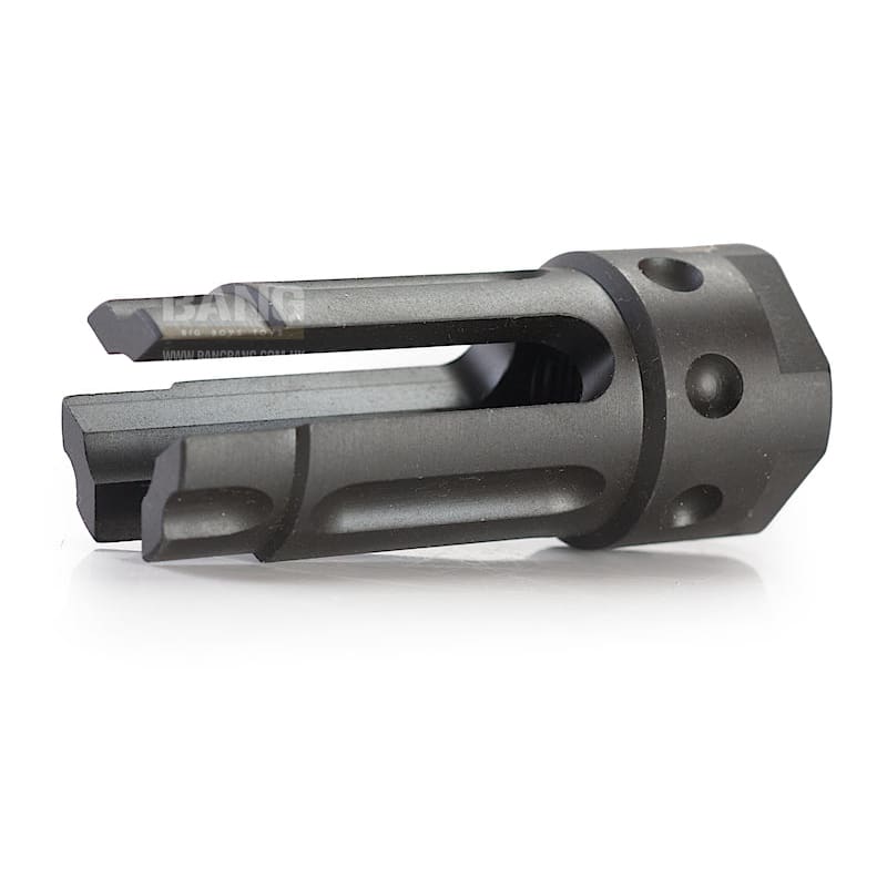 Knight's Armament Airsoft (Madbull) QDC 3 - Prong Flash Hider (CCW / 14mm - ) - Bang Bang Airsoft