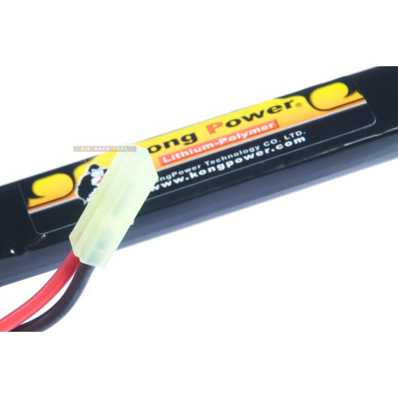 Kong Power Lithium - Ion 1300 mAh 20C 11.1v - Mini Tamiya - Bang Bang Airsoft