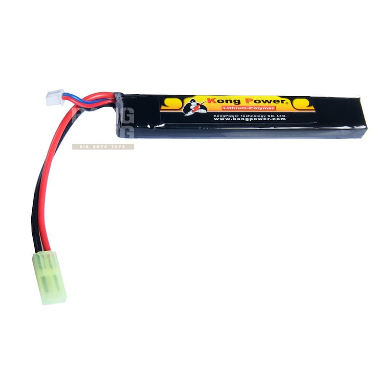 Kong Power Lithium - Ion 1300 mAh 20C 7.4v - Mini Tamiya - Bang Bang Airsoft