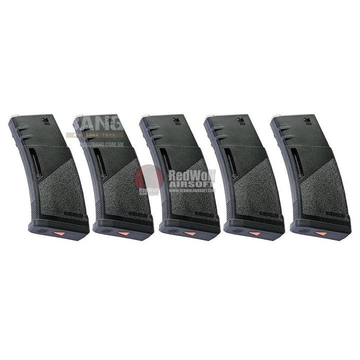 KRYTAC 150rds M4 UHP Magazine (Black / 5 - Pack) - Bang Bang Airsoft