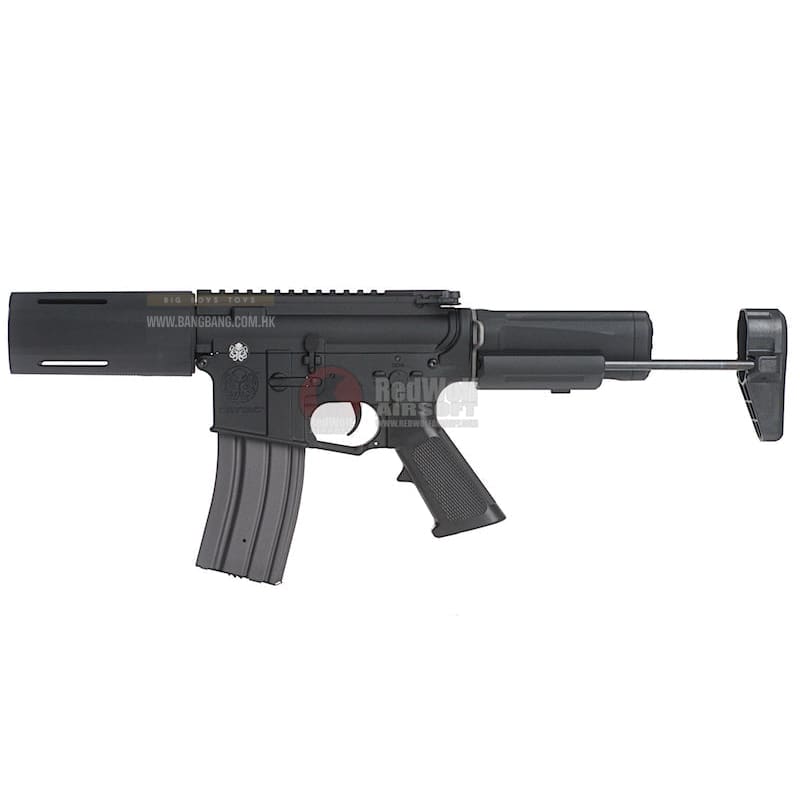 KRYTAC Alpha SDP AEG - Black - Bang Bang Airsoft