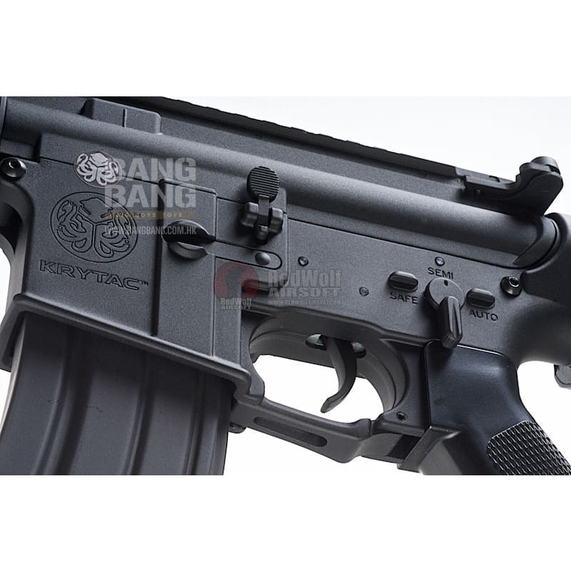 KRYTAC Alpha SDP AEG - Black - Bang Bang Airsoft